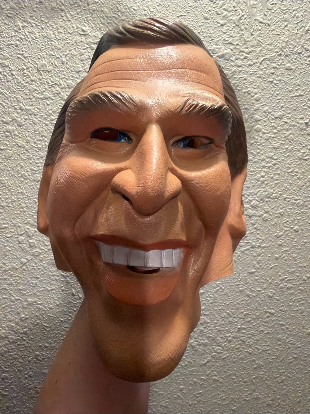 Vintage 1999 George W Bush Presidential Vinyl mask